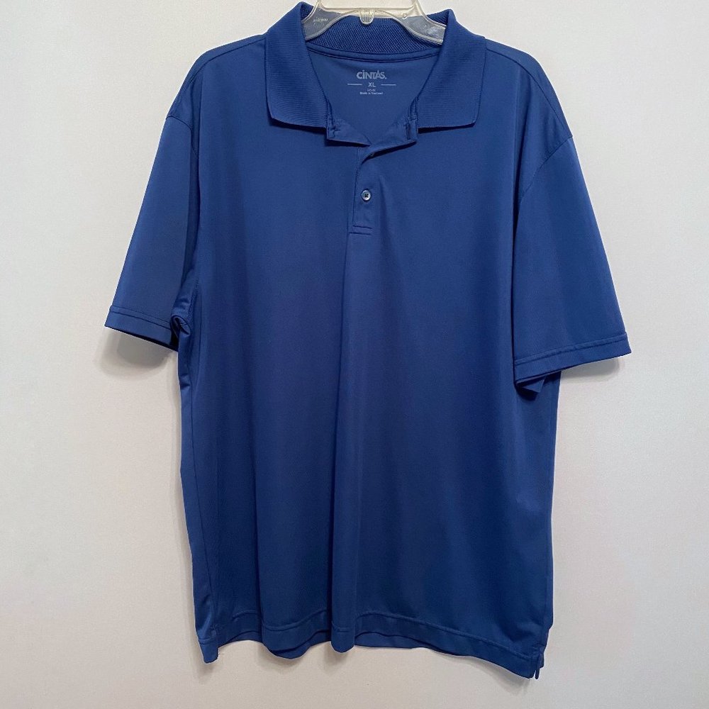 Cintas Men's Polo Work Shirt Size XL